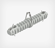 Соединитель пластиковый прямой для профиля AIRTRACK