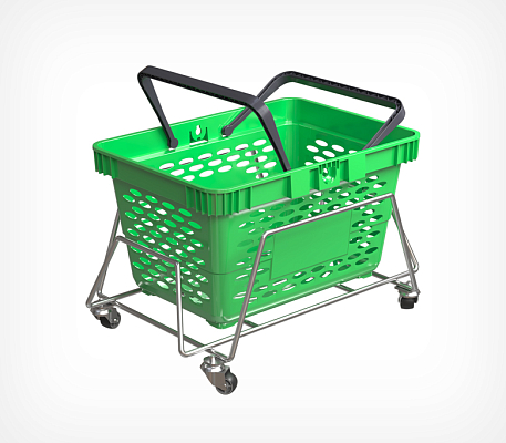 Накопитель для корзин мобильный BASKET STACKER