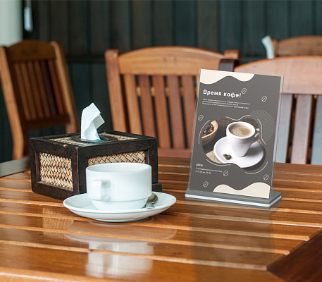 Менюхолдер SIGNHOLDER L-stand  SIGNHOLDER L-stand 