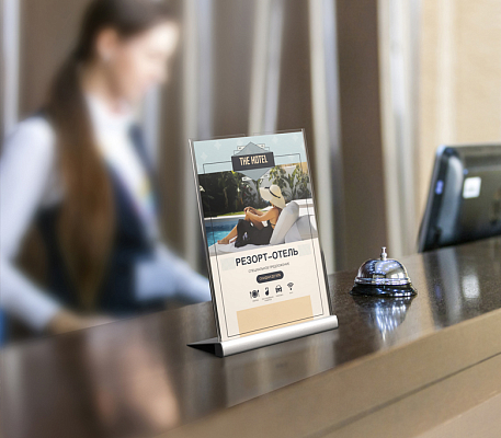 Менюхолдер SIGNHOLDER ALU-stand  SIGNHOLDER ALU-stand , применение