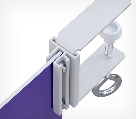 Струбцина с П-держателем UNI-CLAMP HOLDER